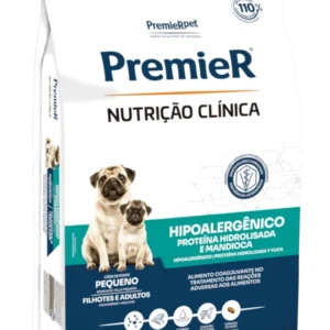 PremieR®Hipoalergênico Proteína Hidrolisada e Mandioca 10,1kg cães adultos e filhotes