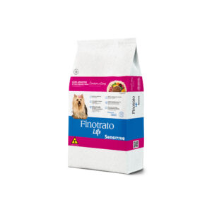 Ração Finotrato Life Sensitive para Cães Adultos de Raças Pequenas e Médias Sabor Cordeiro e Arroz 3kg