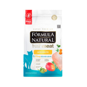 Ração Fórmula Natural Fresh Meat para Gatos Adultos Sabor Frango 1kg
