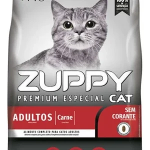 Adultos Carne Premium Especial 10,1kgRação ZUPPY Gatos