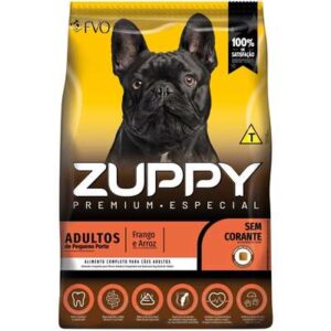 Ração Seca Zuppy Frango e Arroz para Cães Adultos de Porte Pequeno 10kg