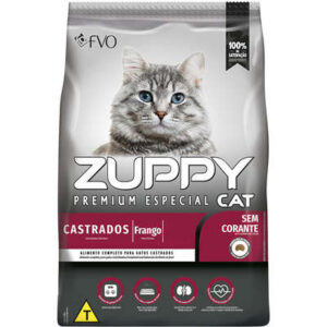 Ração Zuppy Frango para Gatos Adultos Castrados 10,1kg